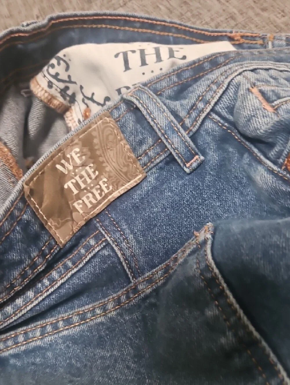 We The Free Women's Bootcut Jeans in Teal Blue
